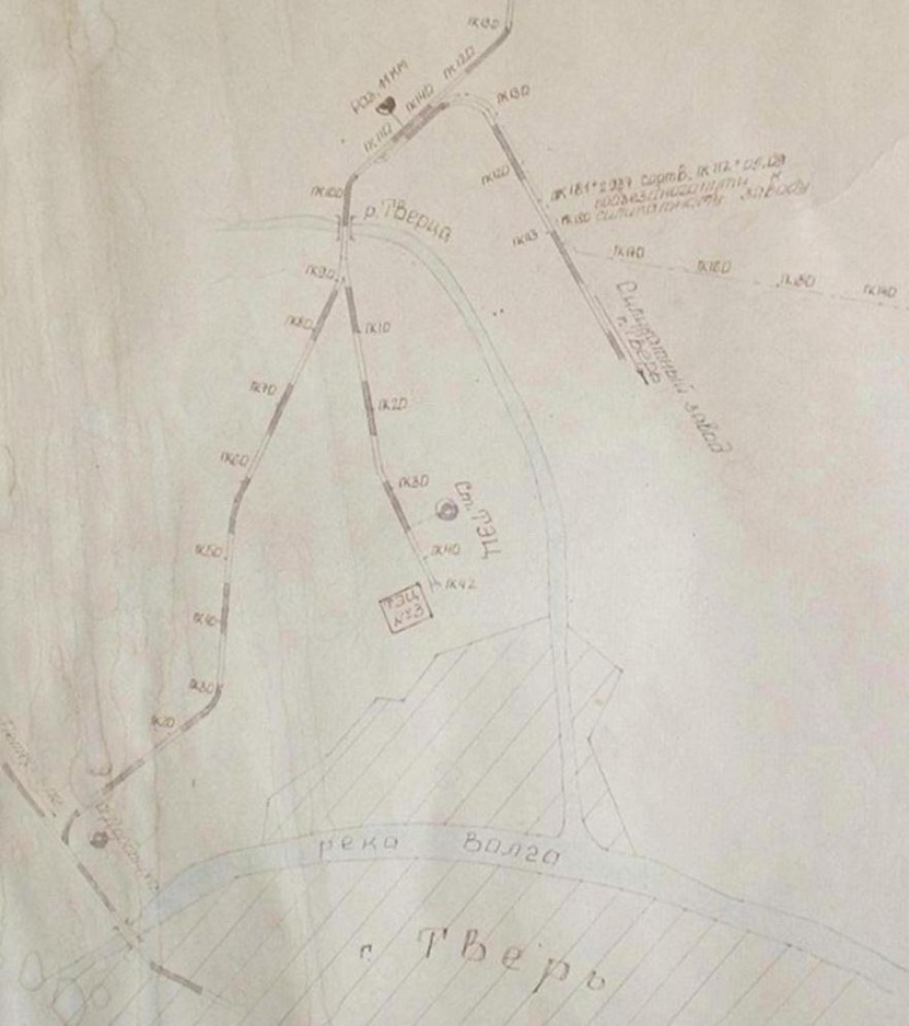 Схема подъездного пути 