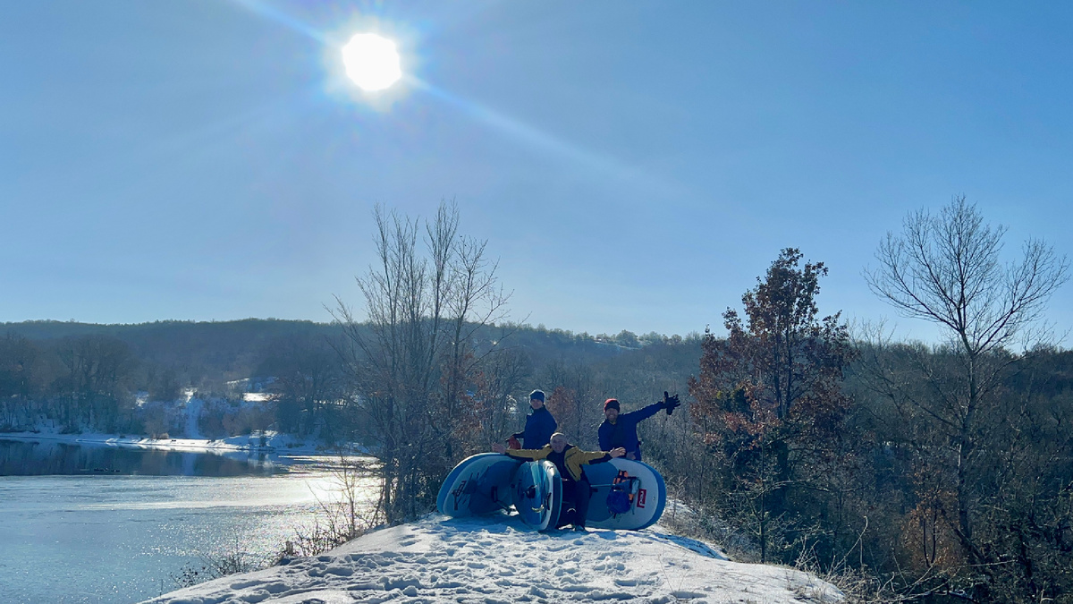 Трое буйных не считая сап-бордов
