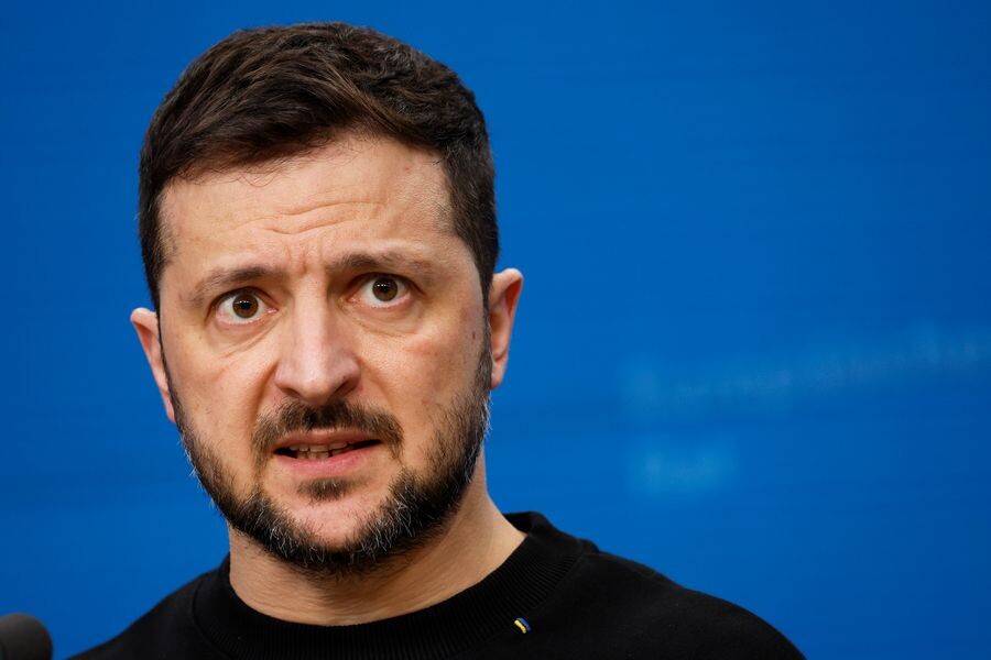    Глава киевского режима Владимир Зеленский / Источник: © Geert Vanden Wijngaert/AP/TASS