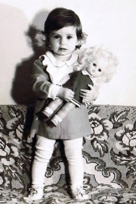 Ирина Муравьёва в детстве. / Фото: www.ctv.by