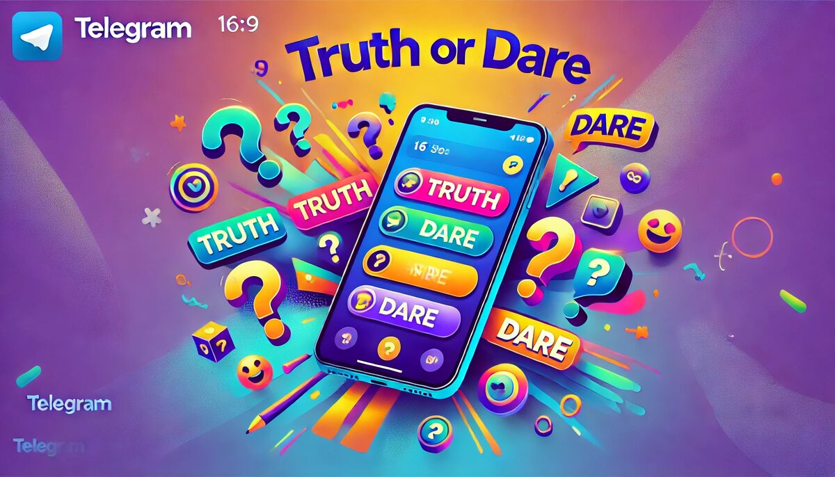 Правда или действие: телеграмм бот для игры онлайн