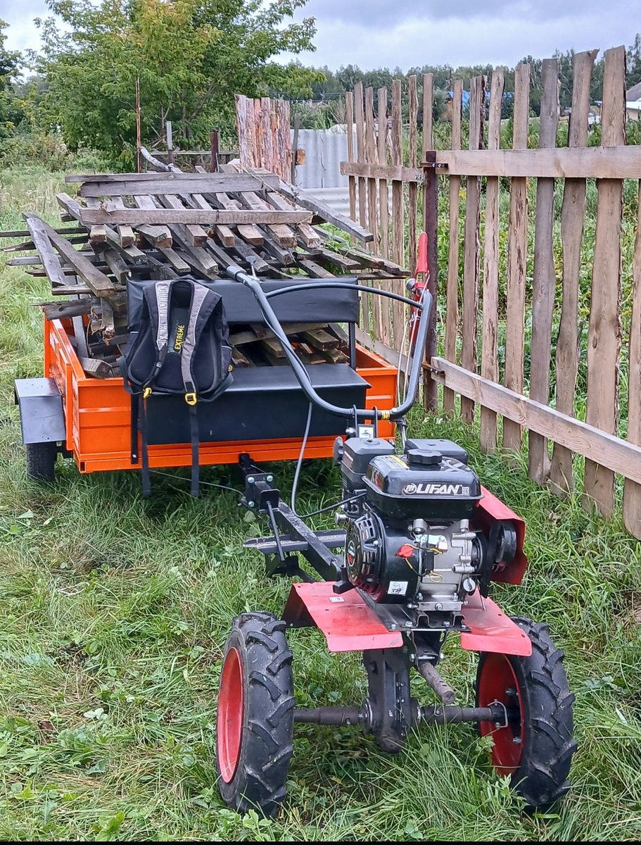 Разобрали старый забор