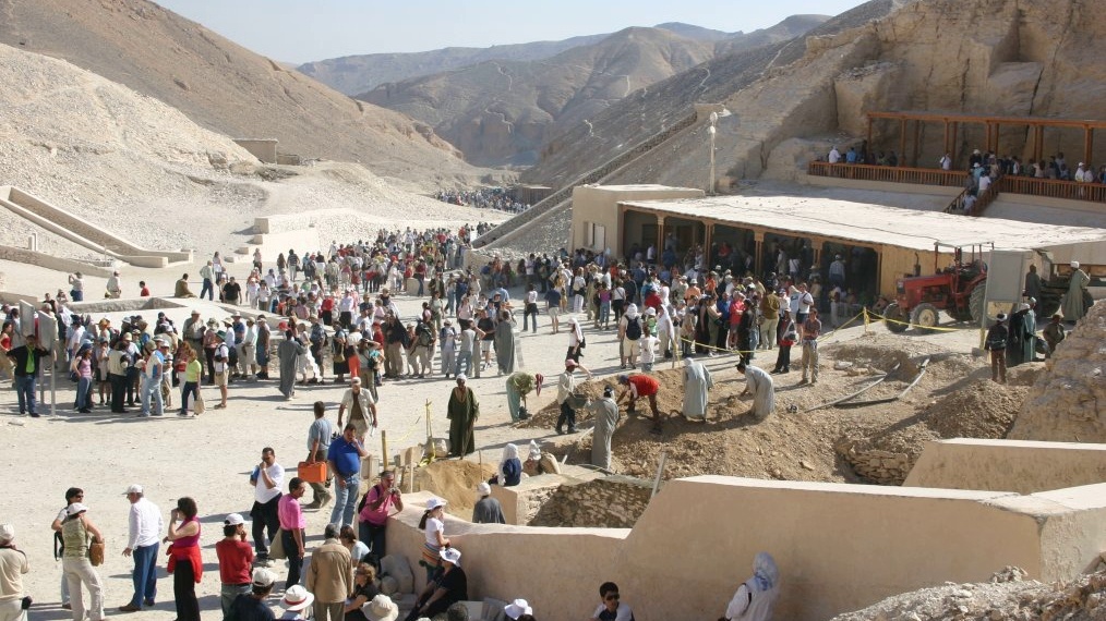 Долина Царей, место рядом с гробницей Тутанхамона