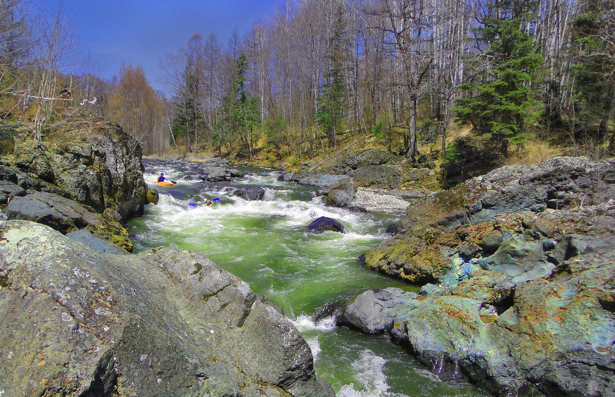 Весна на реке Кема