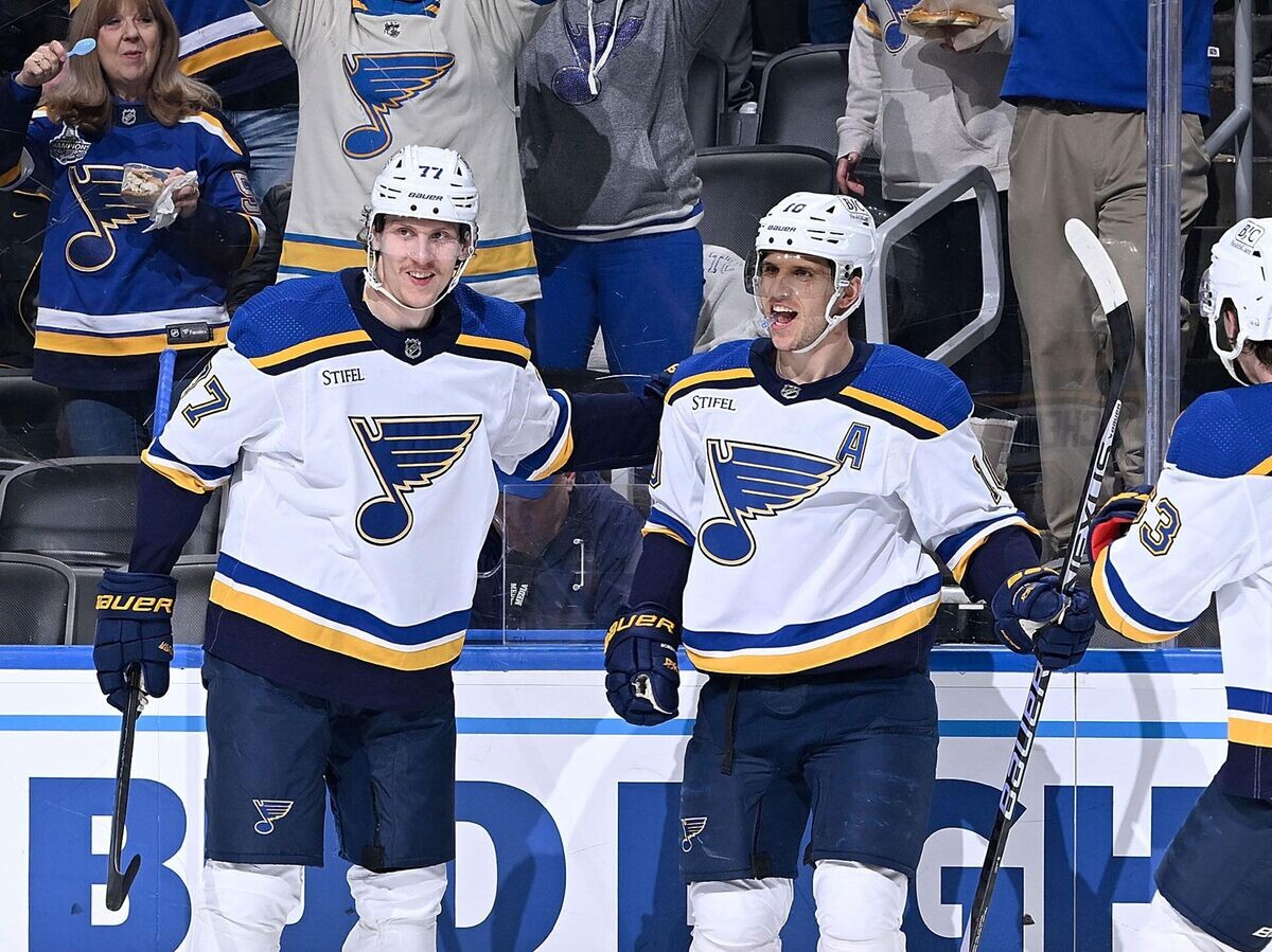    Хоккеисты "Сент-Луис Блюз"© Фото : nhl.com/blues
