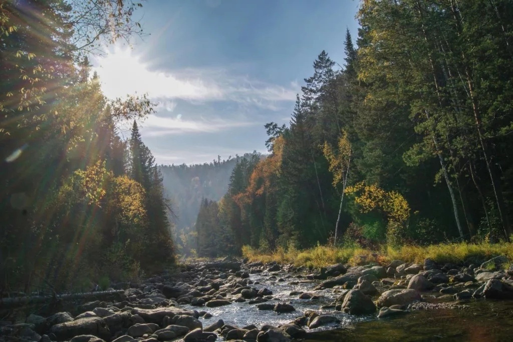 р. Богунай, правый приток Бирюсы