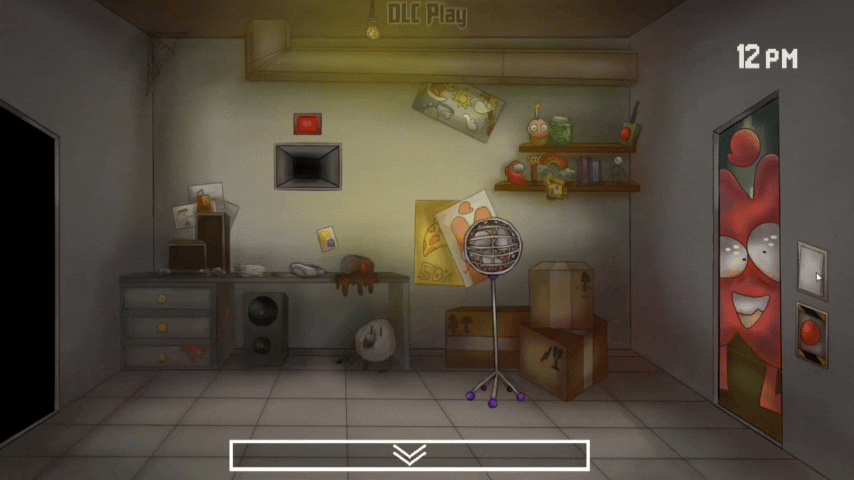 Скример Краткого. После скримера говорит "Ты будешь лишним в этом шоу".