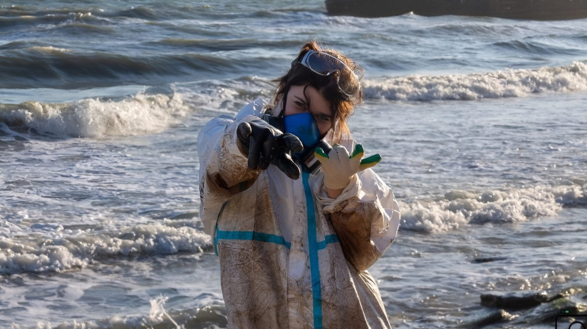    Близкие Елизаветы Фирсовой считали поездку на мест ЧС глупой и опасной идей. Фото из личного архива героини материала