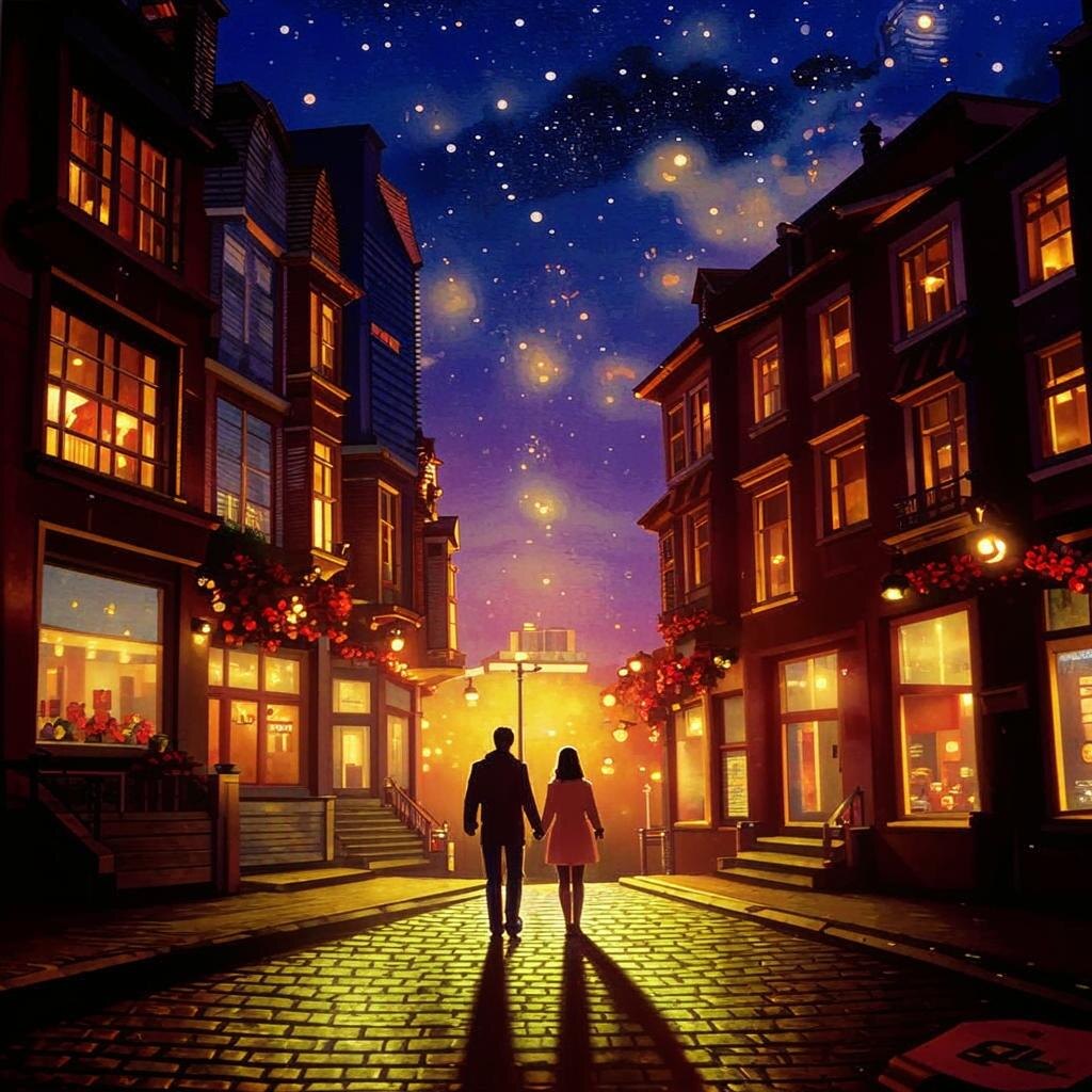 Иногда надо просто довериться миру и картинка в воображении оживает