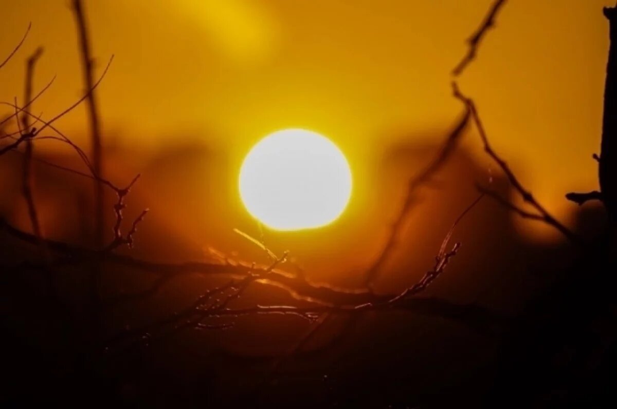    Уникальными видами Волгограда на фоне заходящего солнца поделился фотограф