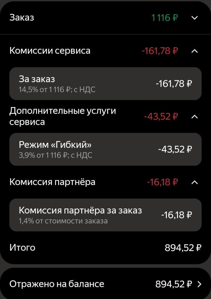 Взяла я его через парк, иначе комиссия была бы ещё больше