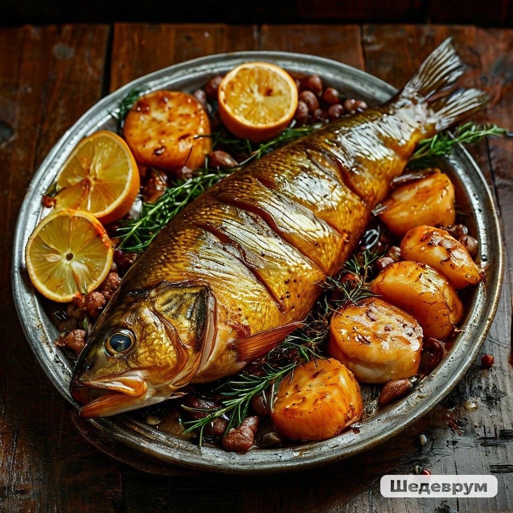 🔥 **Окунь горячего копчения: вкус, который завораживает!** 🔥

Копчёный окунь — это не просто рыба, это настоящая кулинарная магия! Приготовленный по классическому рецепту, он приобретает удивительный аромат и вкус, который заставит забыть о всех диетах. 
Солим, маринуем, коптим — и вот он, золотистый и аппетитный, готов к подаче! Пара ломтиков лимона и свежие овощи — и ваш стол станет центром притяжения для друзей и близких. 
Попробуйте создать этот шедевр на своей кухне, и вы поймёте, что даже самые простые блюда могут быть настоящими произведениями искусства! 🎣✨ *Ингредиенты:*