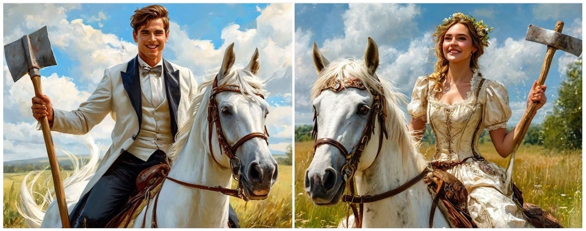 Коллаж "Одновременники"