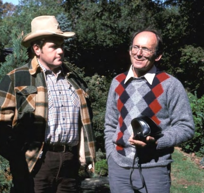 На этой фотографии он справа, а слева – Bob Fincham, основатель и первый президент American Conifer Society