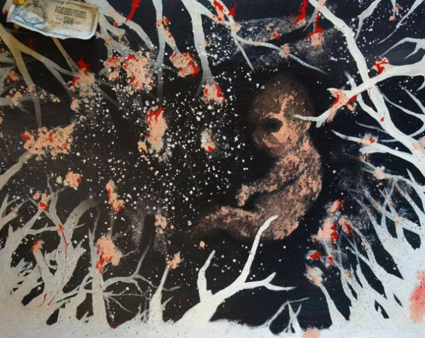 Картина Курта Кобэйна