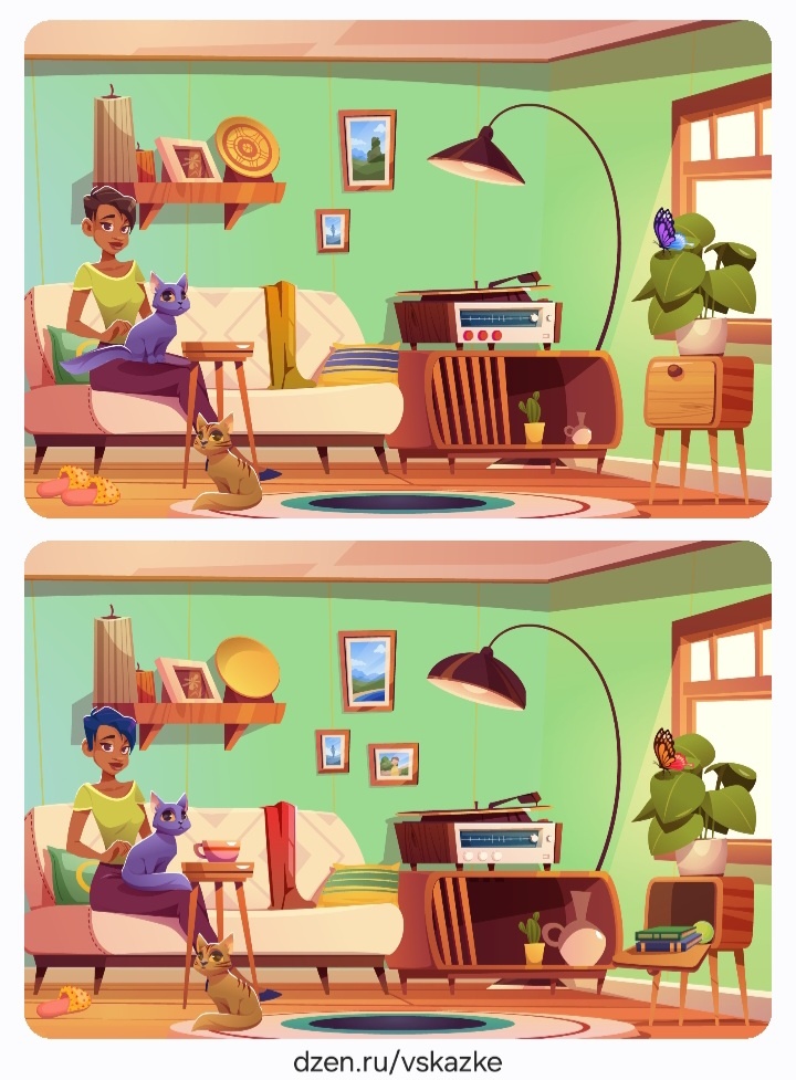 Найди различия на рисунке