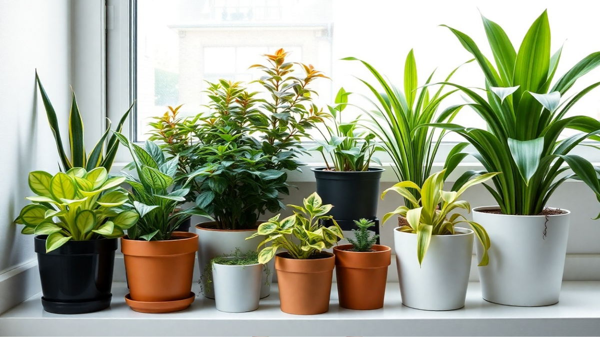 Комнатные растения, не требующие особого ухода. Они практически неубиваемы.