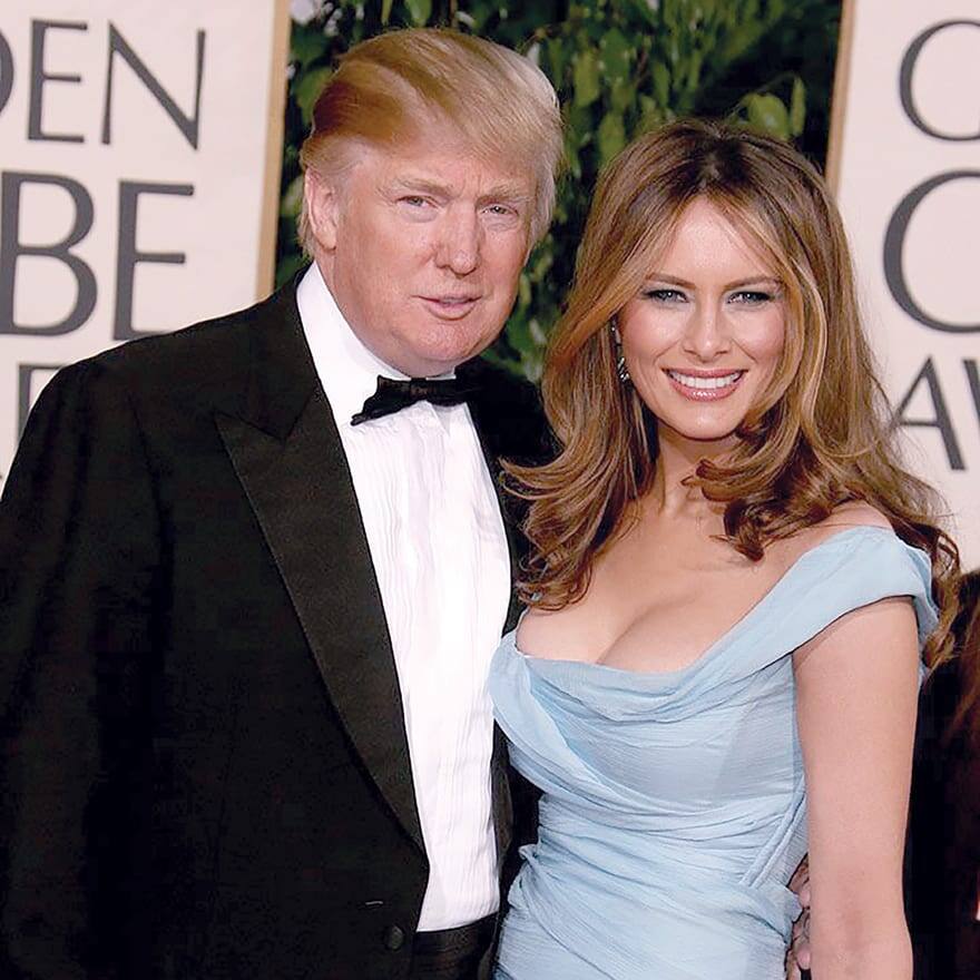 Дональд и Мелания Трамп