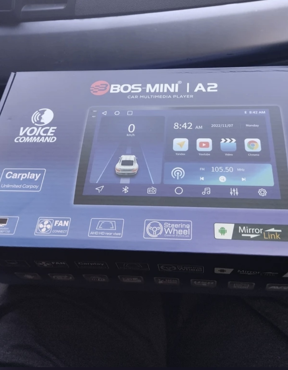 Также в комплекте и была переходная рамка для установки.