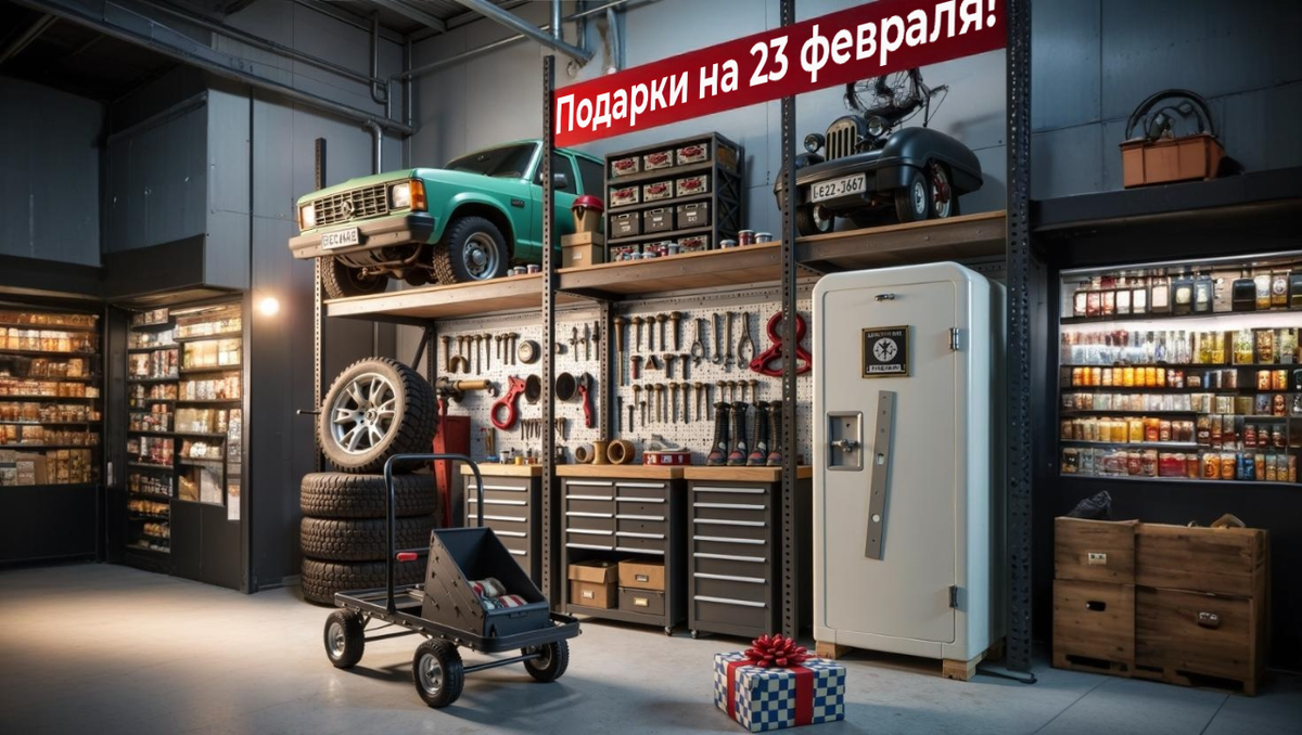 Выбрать подарок на 23 февраля поможет СтеллажМастер