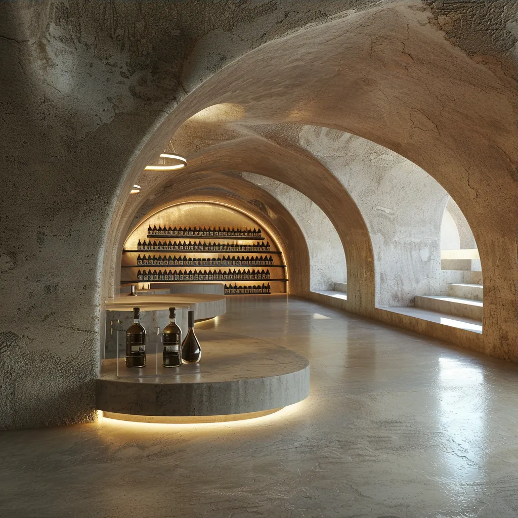 Погреб арочного типа