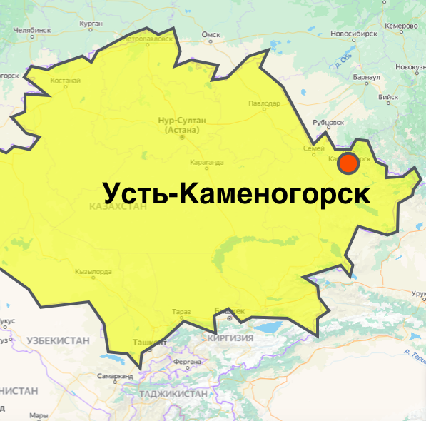 Казахстан, Усть-Каменогорск 