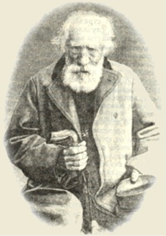 
Рис. с сайта «Молодежный информационный центр, Центральная библиотека г.Саратова»

Рис. с сайта «Молодежный информационный центр, Центральная библиотека г.Саратова»
Жан-Батист Николя Савен (Николай Андреевич Савин) (1768-1894)–последний солдат Великой армии Наполеона, проживший 126 лет и 7 месяцев. Захвачен в плен донскими казаками атамана Платова при переправе через Березину в ноябре 1812 года.
Рис. с сайта «Молодежный информационный центр, Центральная библиотека г.Саратова»
ЖанЖан-Батист Николя Савен (Николай Андреевич Савин) (1768-1894)–последний солдат Великой армии Наполеона, проживший 126 лет и 7 месяцев. Захвачен в плен донскими казаками атамана Платова при переправе через Березину в ноябре 1812 года.
Рис. с сайта «Молодежный информационный центр, Центральная библиотека г.Саратова»
