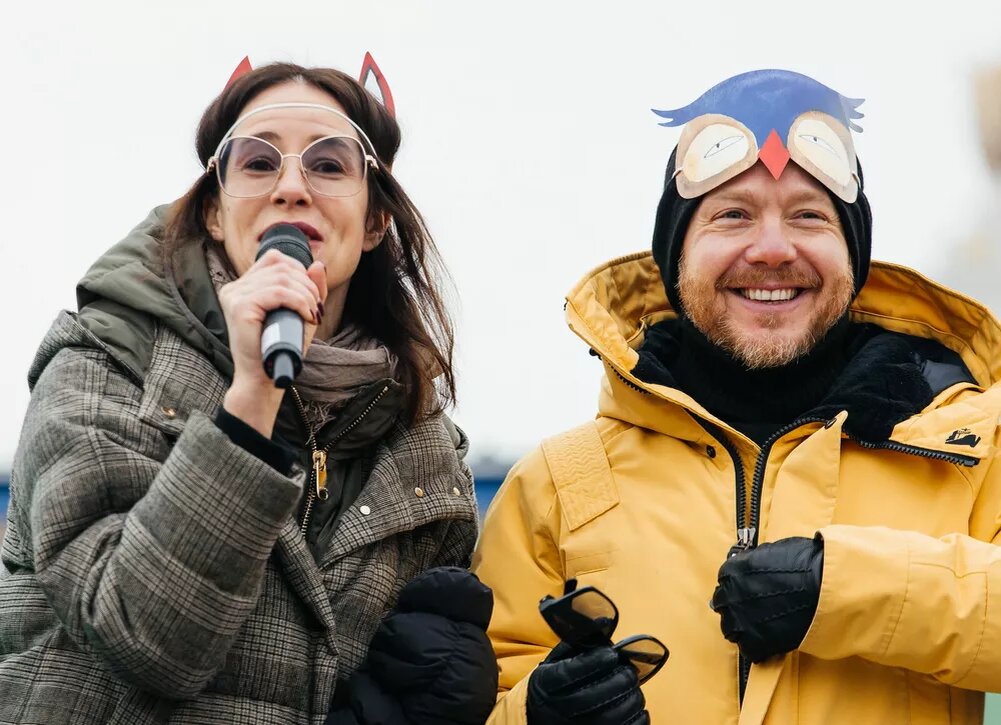    Евгений Стычкин и Ольга Сутулова впервые появились на публике с двумя сыновьями