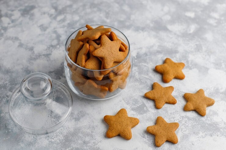 Печенье из песочного теста "Звёздочка"