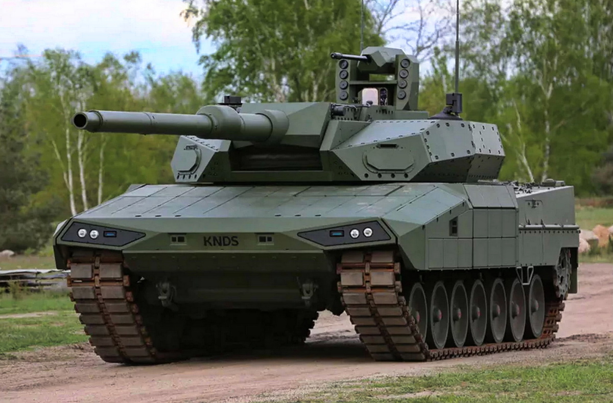 Франко-германский демонстратор технологий Leopard A-RC 3.0 Фото KNDS.