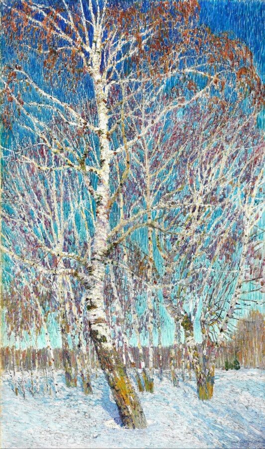 И.Э. Грабарь «Февральская лазурь», 1904 © ГТГ