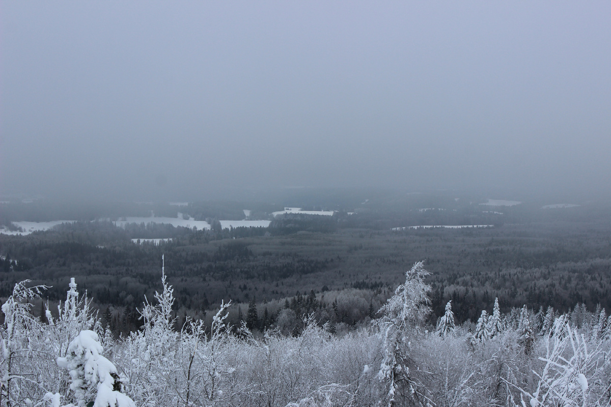 Вид с горы Белой