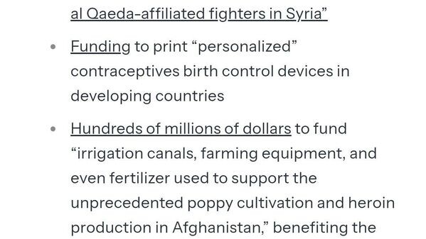 Из отчетов о деятельности USAID