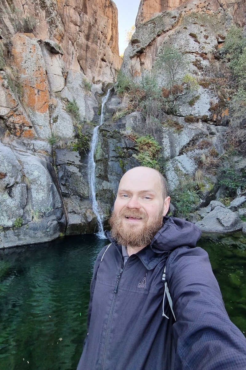 Это я уже на месте