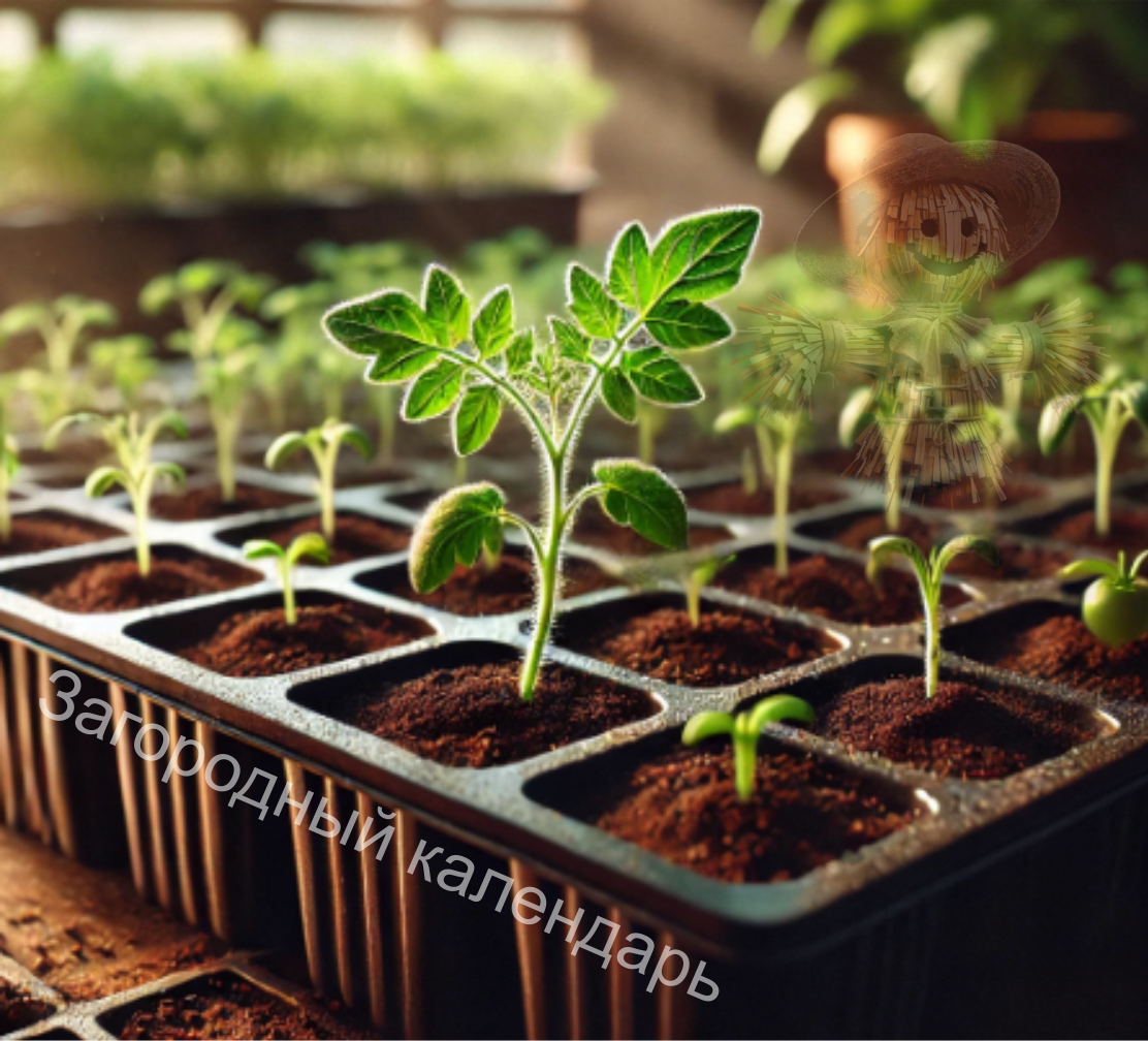 Крепкая рассада томатов