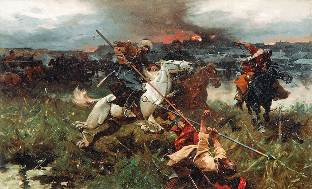 Нападение лисовчиков на Муром.