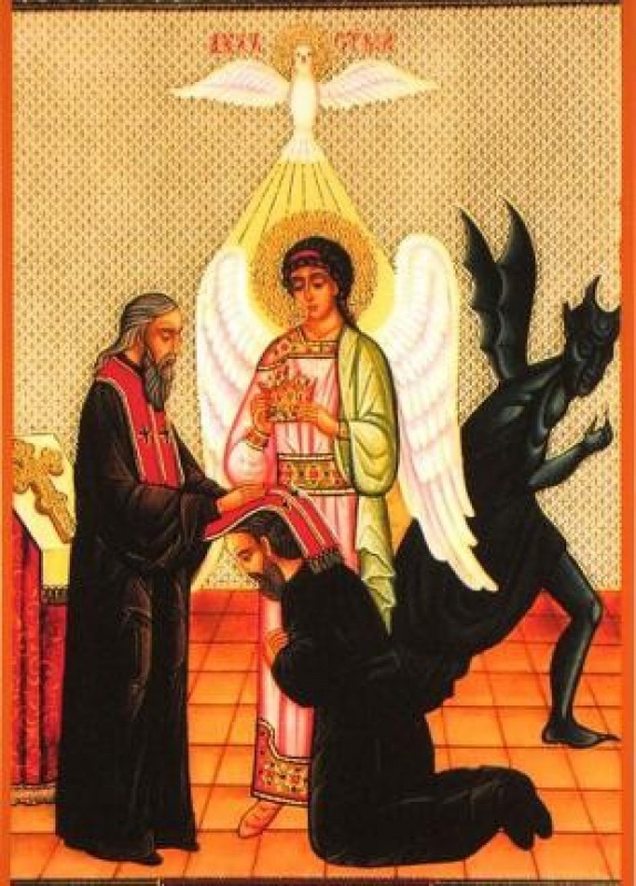 Изображение исповеди в православном храме