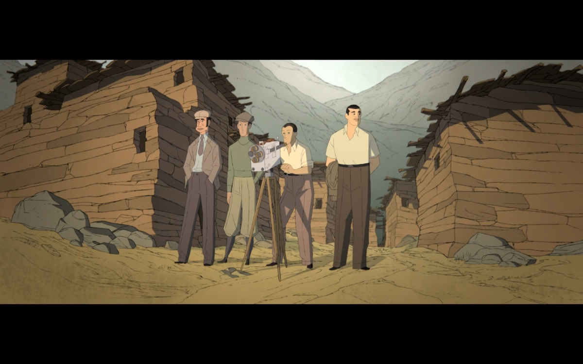 Съёмочная команда. Да, они сняли фильм вчетвером.