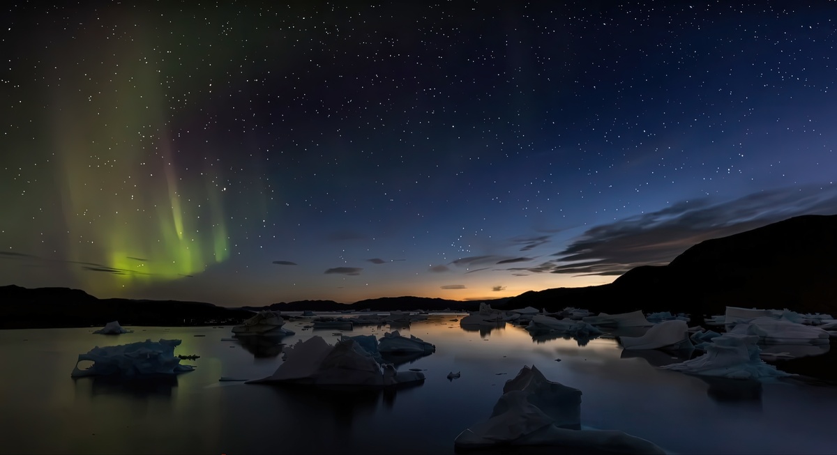 Северное сияние.