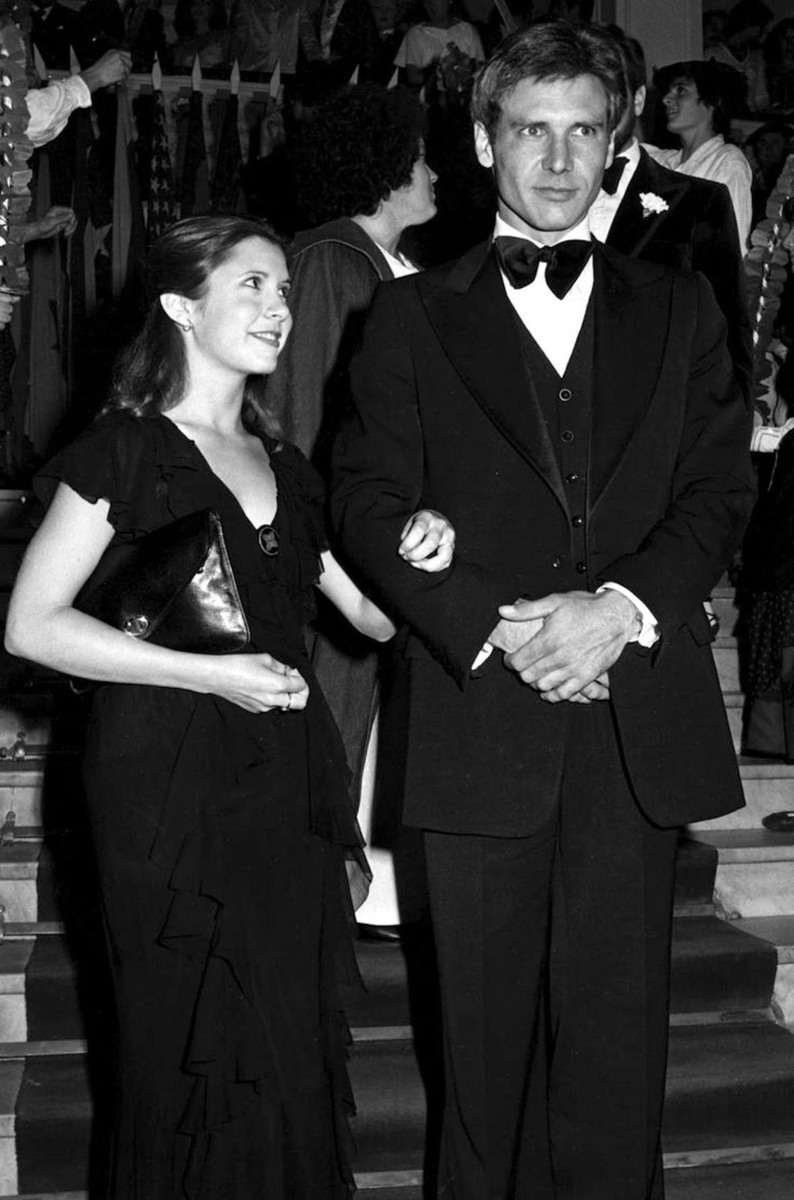 Кэрри Фишер и Харрисон Форд