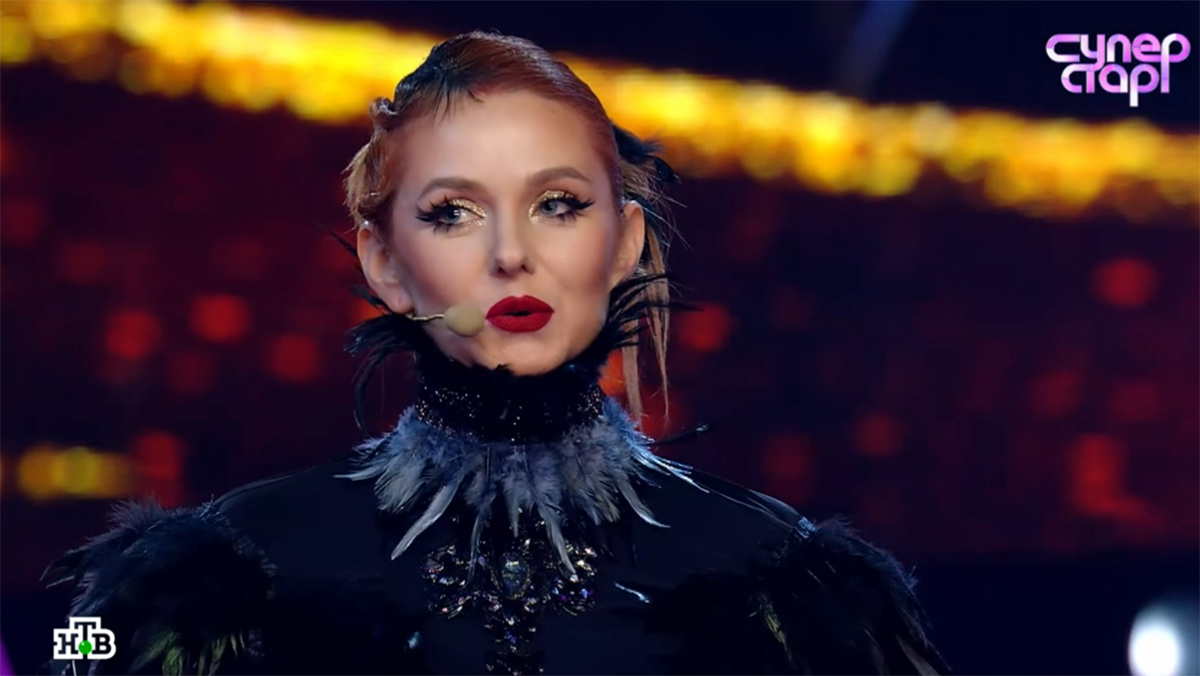 Лена Катина на шоу «Суперстар!». Фото: кадр программы 