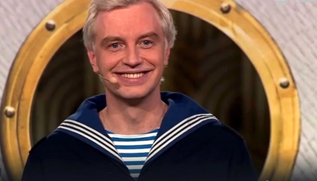 Кадр из шоу «Три аккорда». Фото в обработке автора