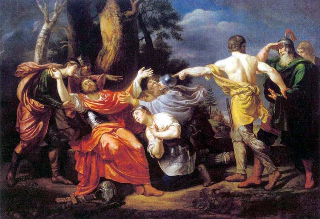  Дмитрий Донской на Куликовом поле. Орест Кипренский. 1805 г.