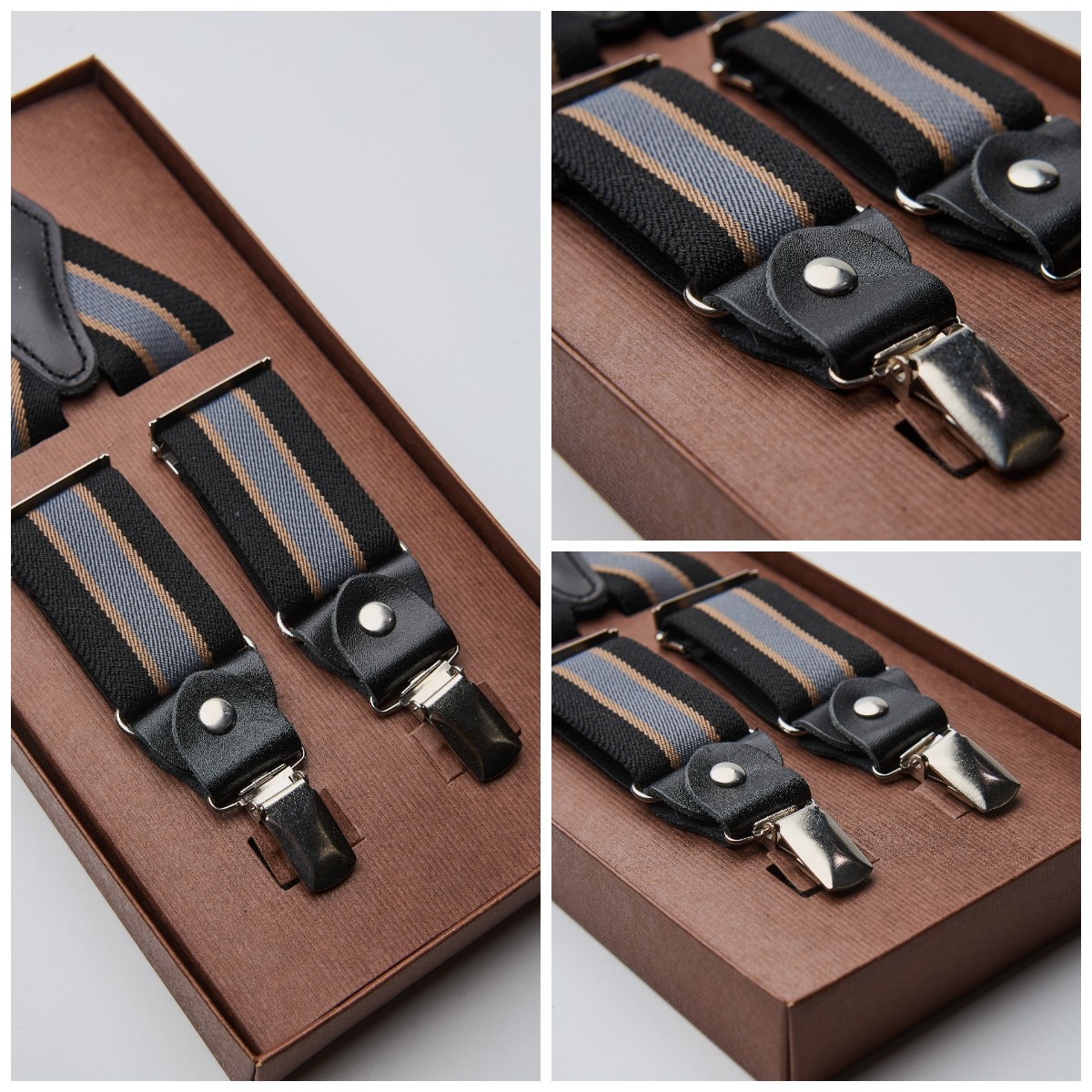 Мужские подтяжки Mazaltovman с Y - формой в полоску