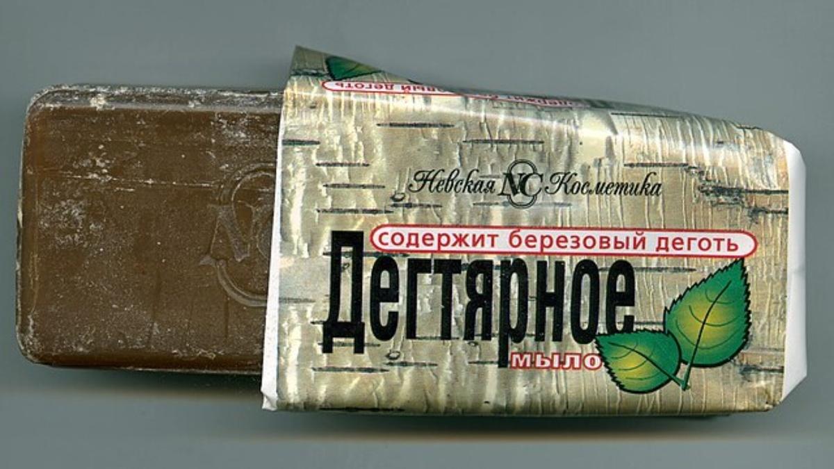Дёгтярное мыло