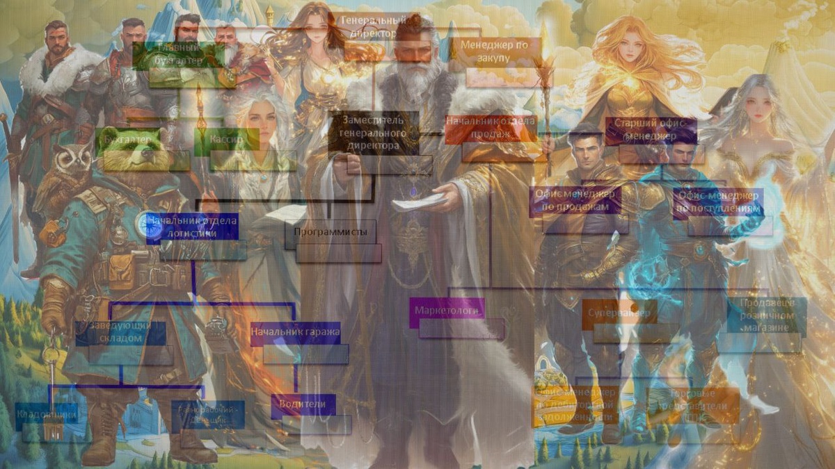 Сказочные персонажи Росснаб-Града