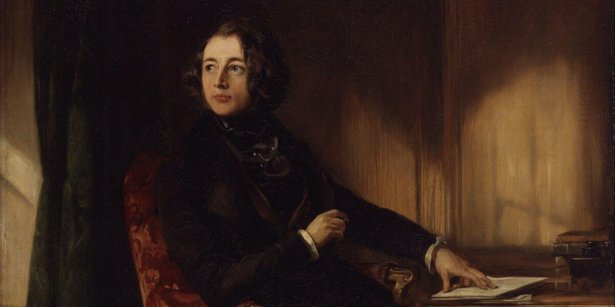 Чарльз Диккенс. Все, кто были с ним знакомы, дружно утверждают - у него был очень внимательный, "вбирающий" взгляд.