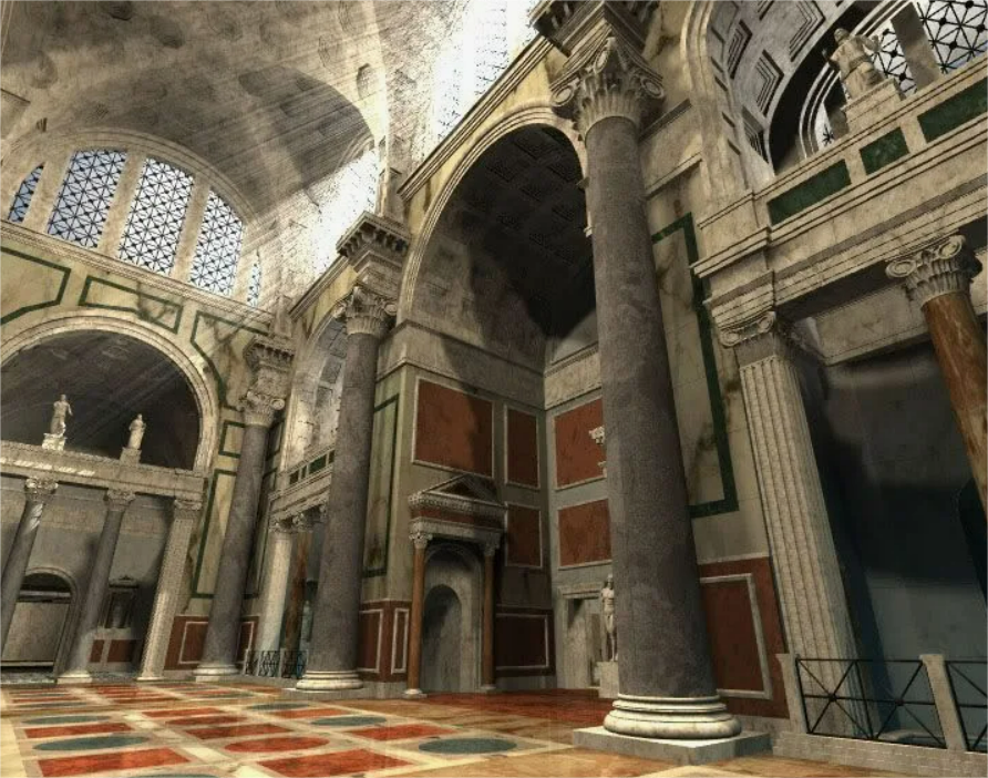 Древнеримский термальный комплекс Каракаллы.