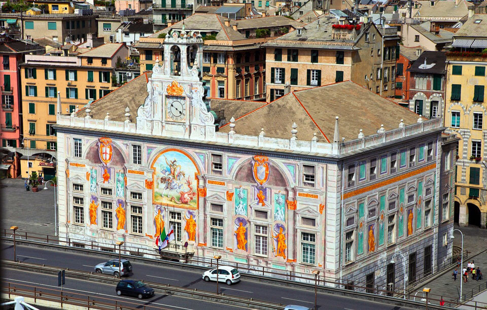 Здание правления банка "Сан Джоржио". г.Генуя (Италия) 