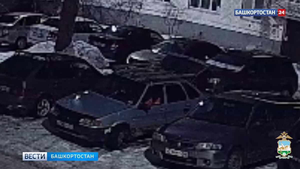    Крупная кража из автомобилей в башкирском Стерлитамаке попала на видео